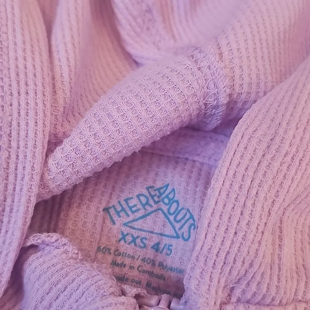 Lavender Hooded Lounge Set Size 4/5